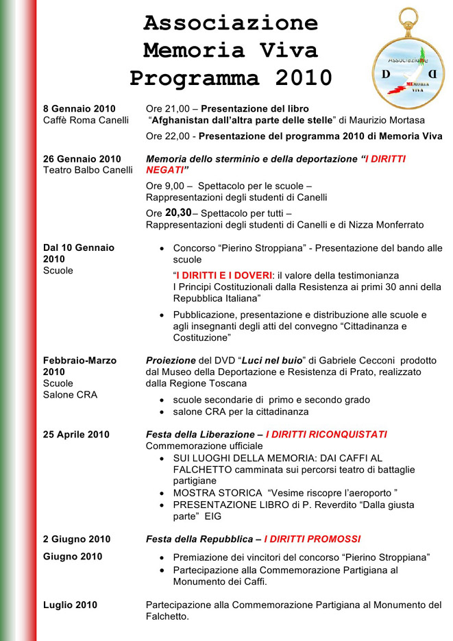 Programma 2010